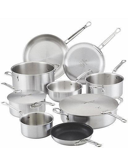 Hestan Thomas Keller Insignia® Tri-Ply Stainless Steel 11-Piece Cookware Set