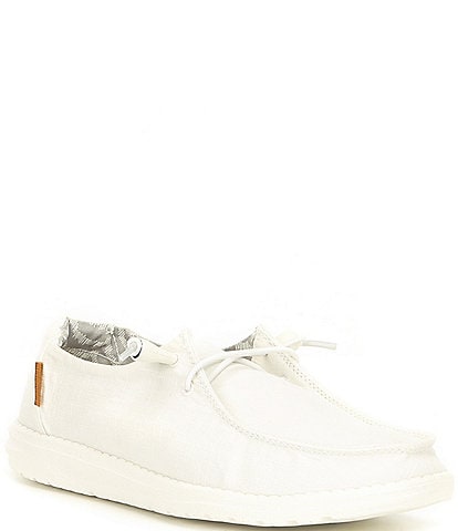 women's white casual slip on shoes