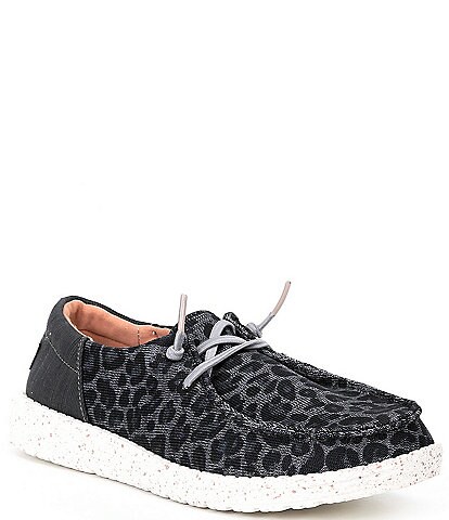 Shelikes Womens Ladies Animal Print Chunky Sole Paint Trainers Shoes 
