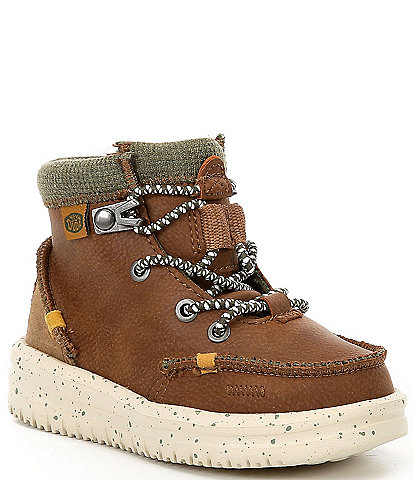 HEYDUDE Boys' Bradley Leather Boots (Infant)