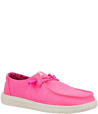 HEYDUDE Women's Wendy Stretch Canvas Washable Slip-Ons