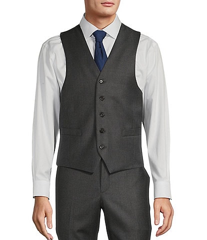 Hickey Freeman Classic Fit Solid Vest