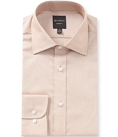 Hickey Freeman Modern Fit Solid Dress Shirt