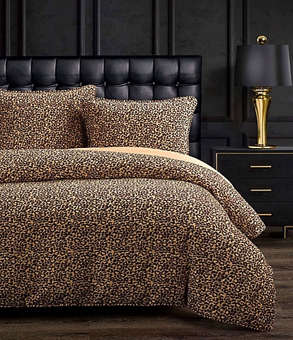HiEnd Accents Adrienne Leopard Comforter Mini Set