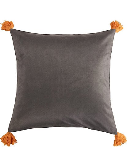 HiEnd Accents Aria Tasseled  Square Pillow