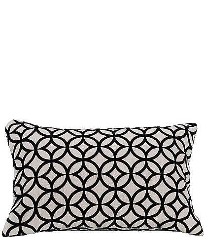 HiEnd Accents Augusta Geometric Pillow