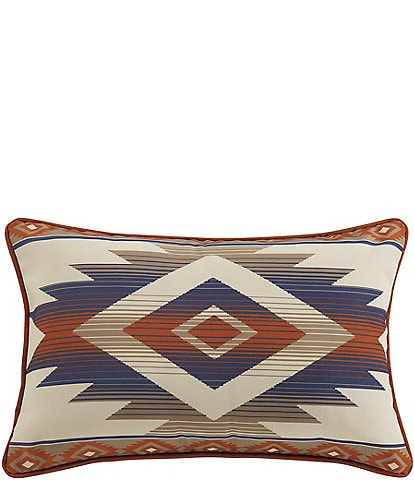Paseo Road by HiEnd Accents Blue Southwestern Outdoor Pillow