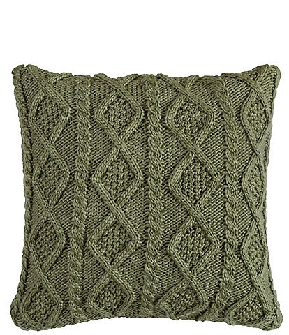 HiEnd Accents Cable Knit Pillow