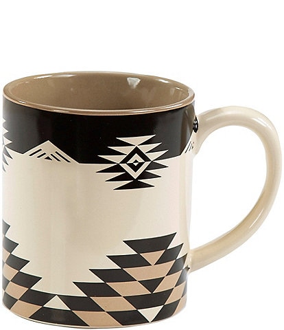 HiEnd Accents Chalet Southwestern Mugs, Set of 4