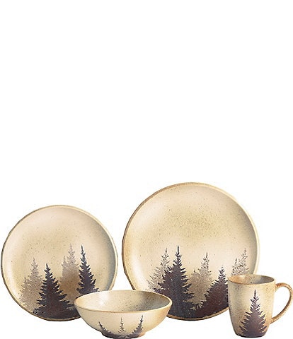 Paseo Road by HiEnd Accents Clearwater Pines 16-Piece Dinnerware Set