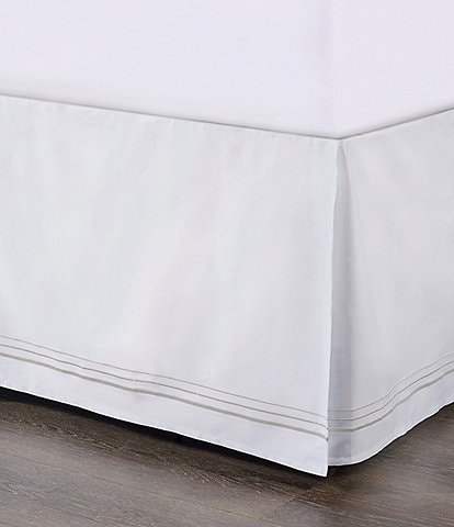 HiEnd Accents Embroidered Border Collection Bed Skirt