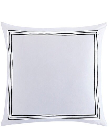 HiEnd Accents Embroidered Border Collection Euro Sham