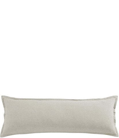 HiEnd Accents French Flax Linen Long Lumbar Pillow