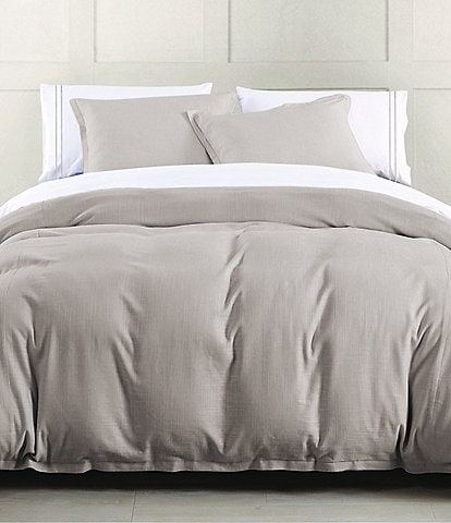 HiEnd Accents Hera Flange Linen Comforter Mini  Set