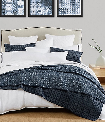 HiEnd Accents Indigo Collection Reversible Quilt Mini Set