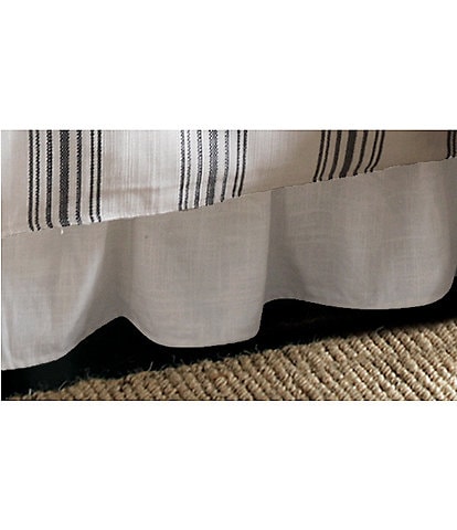 HiEnd Accents Linen Gathered Bed Skirt