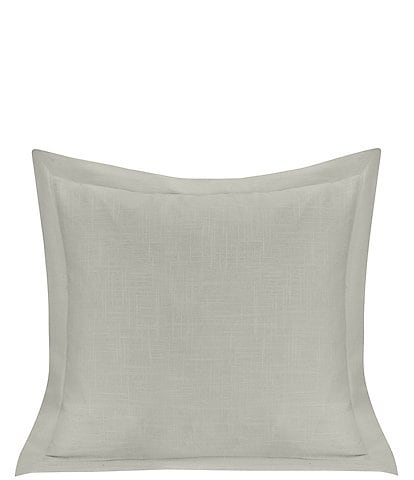 HiEnd Accents Luna Collection Single Flanged Washed Linen Pillow