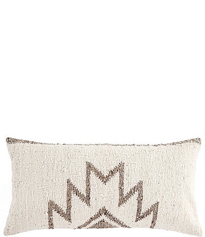 HiEnd Accents Maguey Collection Hand Woven Oblong Pillow