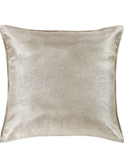 HiEnd Accents Marilyn Modern Bubble Metallic Euro Sham