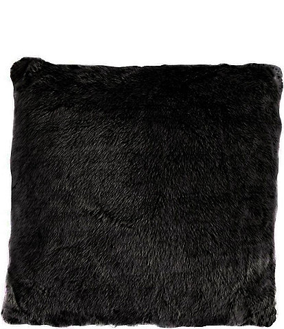 HiEnd Accents Oversized Faux Fur Arctic Bear Pillow