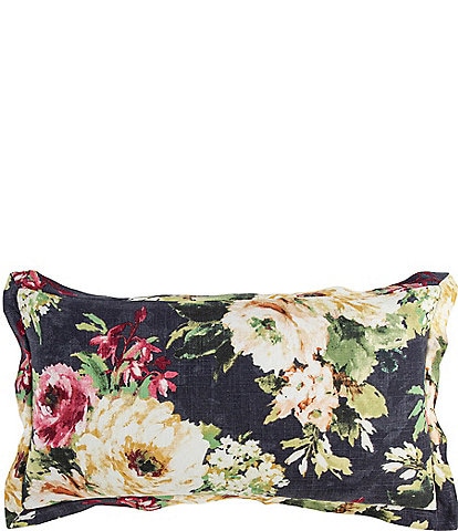 HiEnd Accents Peony Collection Kidney Lumbar Pillow
