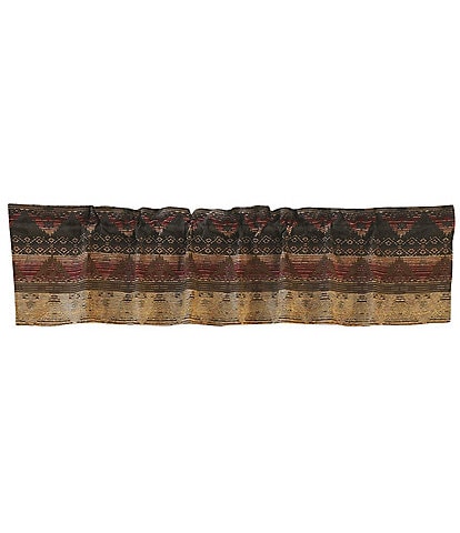 HiEnd Accents x Paseo Road Sierra Vegan Leather Window Valance