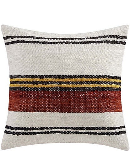 HiEnd Accents Solola Handwoven-Inspired Decorative Square Pillow