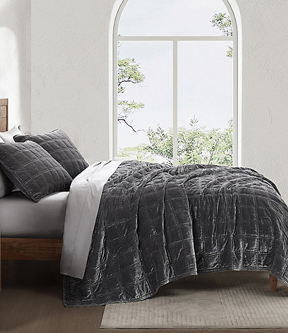 HiEnd Accents Stella Faux Silk Double Box Stitch Quilt Mini Set