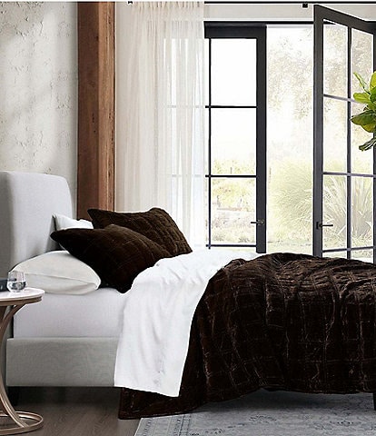 HiEnd Accents Stella Faux Silk Double Box Stitch Quilt Mini Set