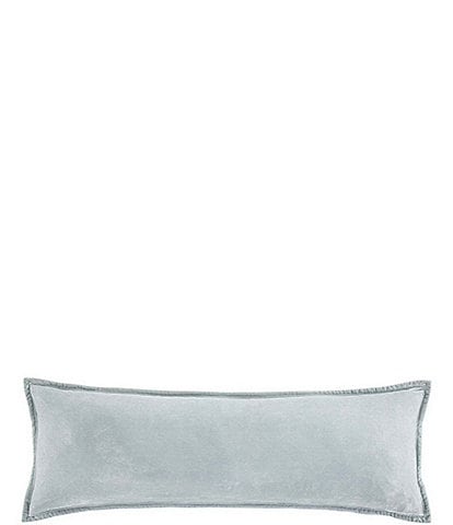 HiEnd Accents Stella Faux Silk Velvet Long Lumbar Pillow