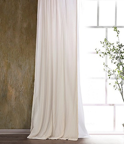 HiEnd Accents Stella Lined Silk Velvet Window Treatment