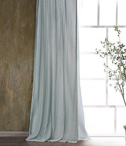 HiEnd Accents Stella Lined Silk Velvet Window Treatment