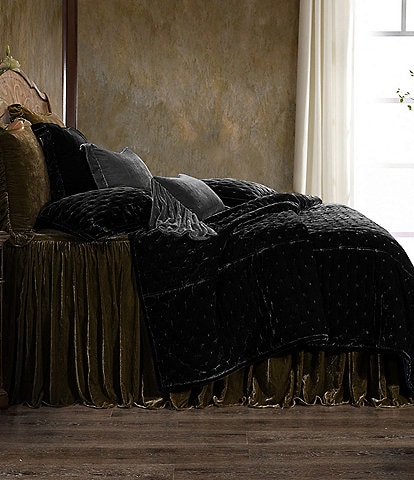 HiEnd Accents Stella Silk Velvet Bedspread Mini Set