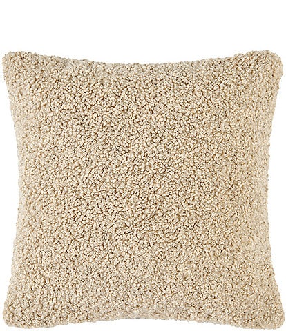HiEnd Accents Teddy Boucle Woven Square Pillow