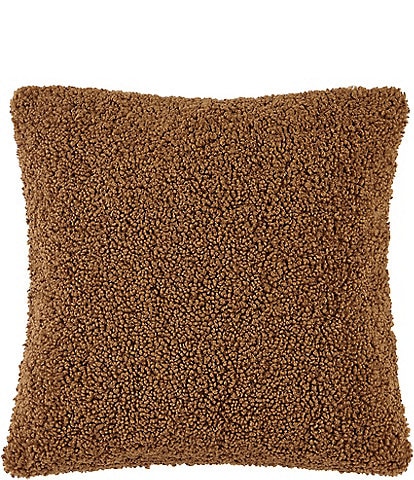 HiEnd Accents Teddy Boucle Woven Square Pillow