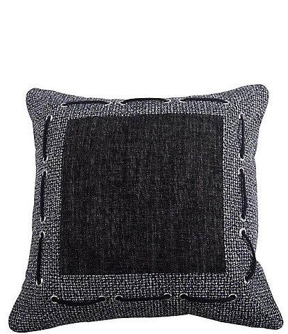 Paseo Road by HiEnd Accents Tweed and Chenille Pillow