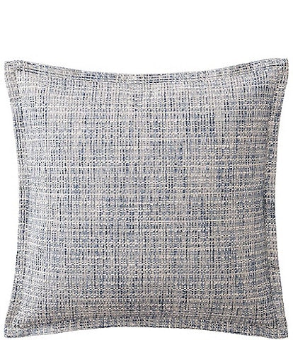 HiEnd Accents Tweed Collection Modern Rustic Woven Euro Sham