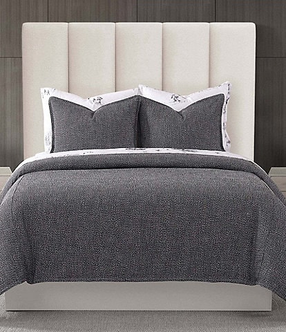 HiEnd Accents Tweed Textured Woven Comforter Mini Set