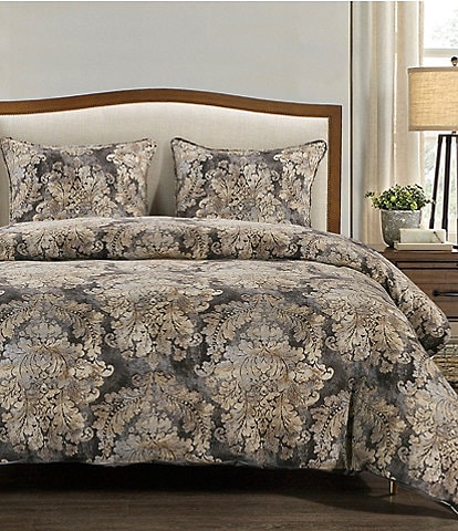 HiEnd Accents Victoria Damask Print Mini Comforter Set