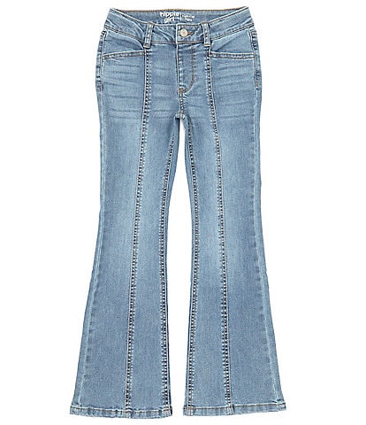 Hippie Girl Big Girls 7-16 Rhinestone Heat Seal Embellished Flare Jeans