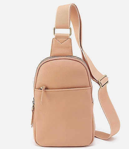 HOBO Cass Pebbled Leather Sling Bag