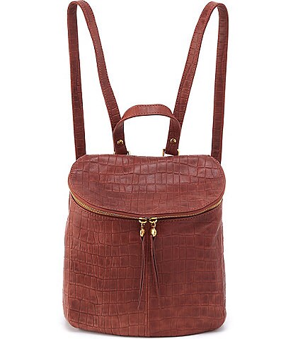 HOBO River Zip Top Medium Leather 