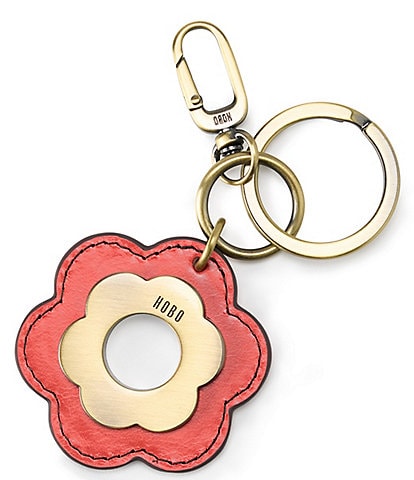 HOBO Daisy Leather Keychain