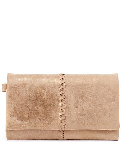 HOBO Keen Continental Gold Cashmere Wallet