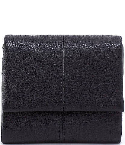 HOBO Keen Mini Trifold Leather Wallet