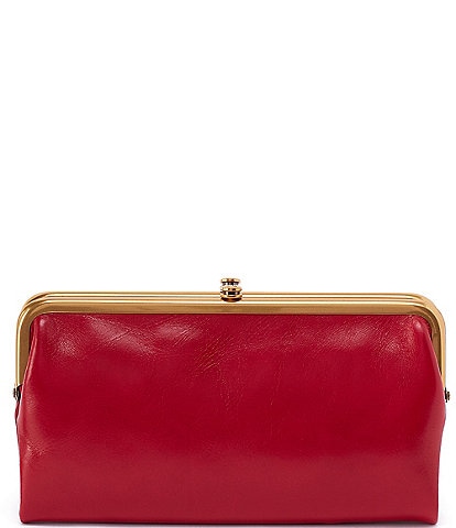HOBO Original Leather Lauren Double-Frame Wallet