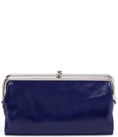 HOBO Original Leather Lauren Double-Frame Clutch Wallet