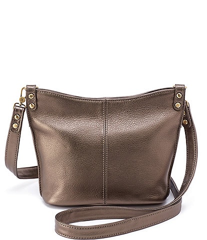 Hobo Pier Gold Leaf Leather Small Crossbody | Dillard's