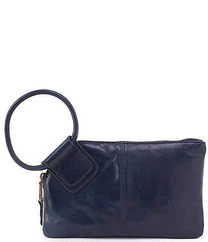 HOBO Sable Leather Ring-Handle Wristlet