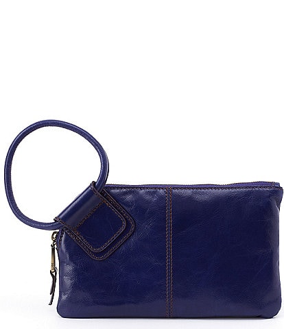 HOBO Sable Leather Ring-Handle Wristlet
